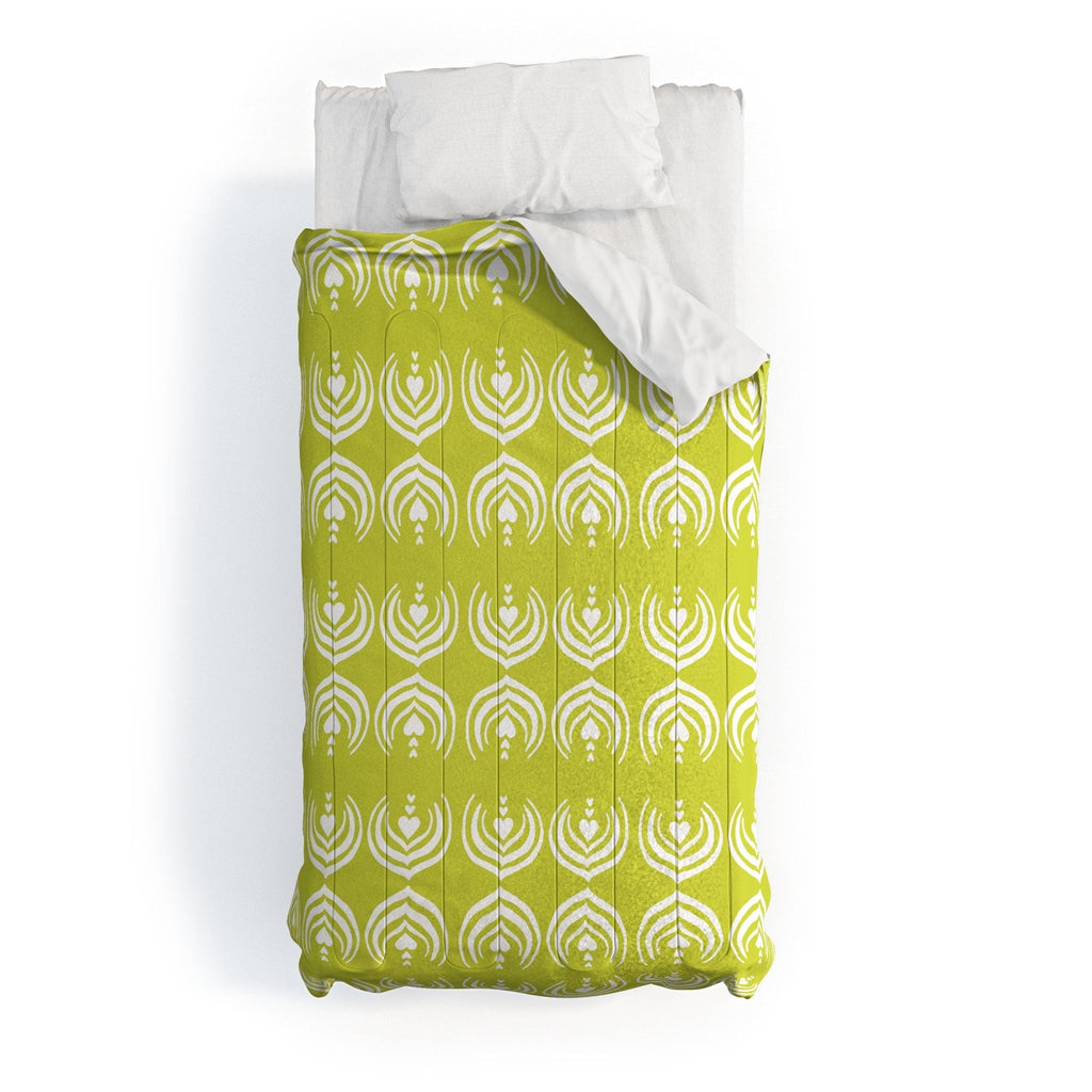 Design by Spark Matcha Latte Art Comforter