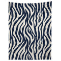 Avenie BR Navy Tiger Stripes Tapestry