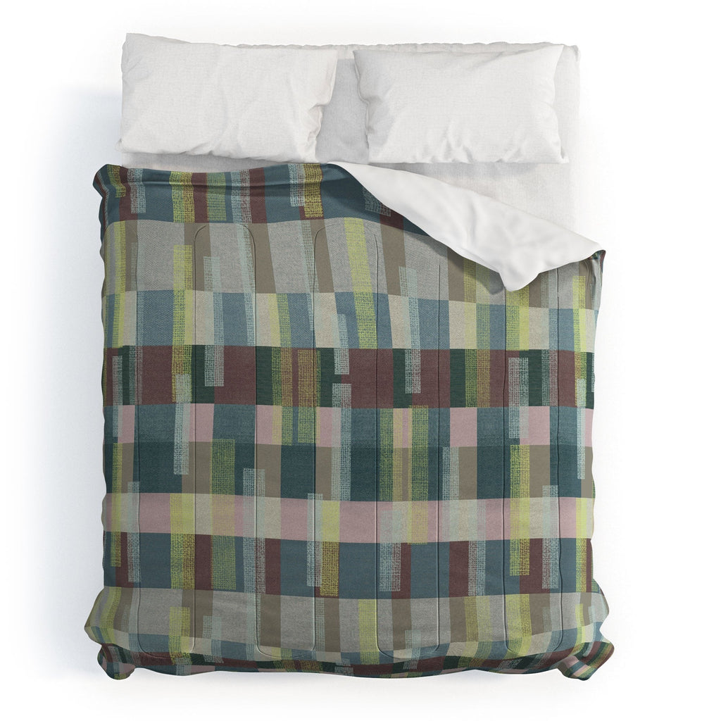 Marta Barragan Camarasa Dynamic Linear Blocks Comforter