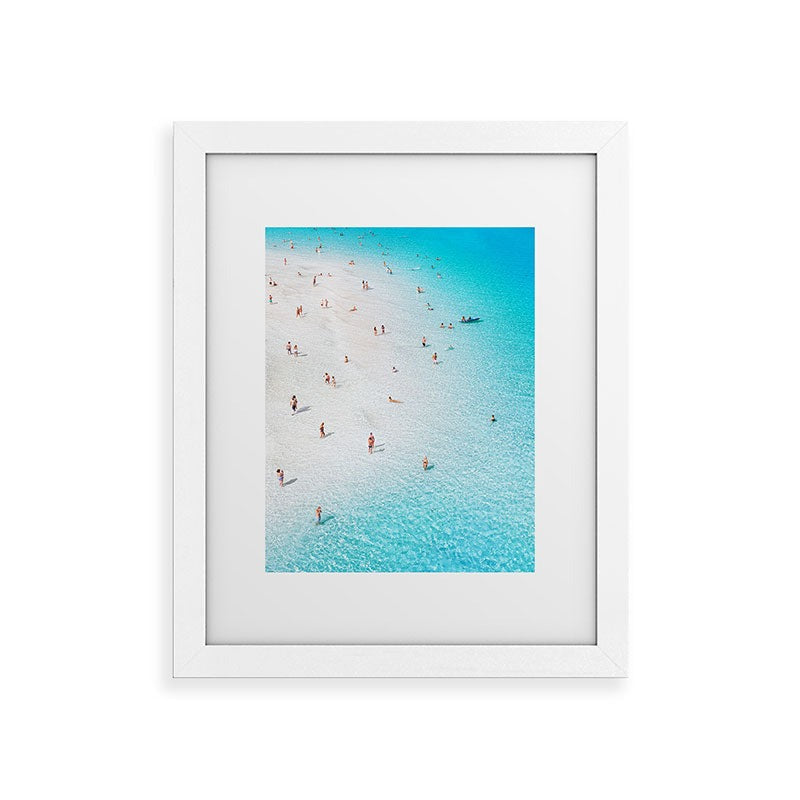 Gal Design Beach Daydream Framed Art Print