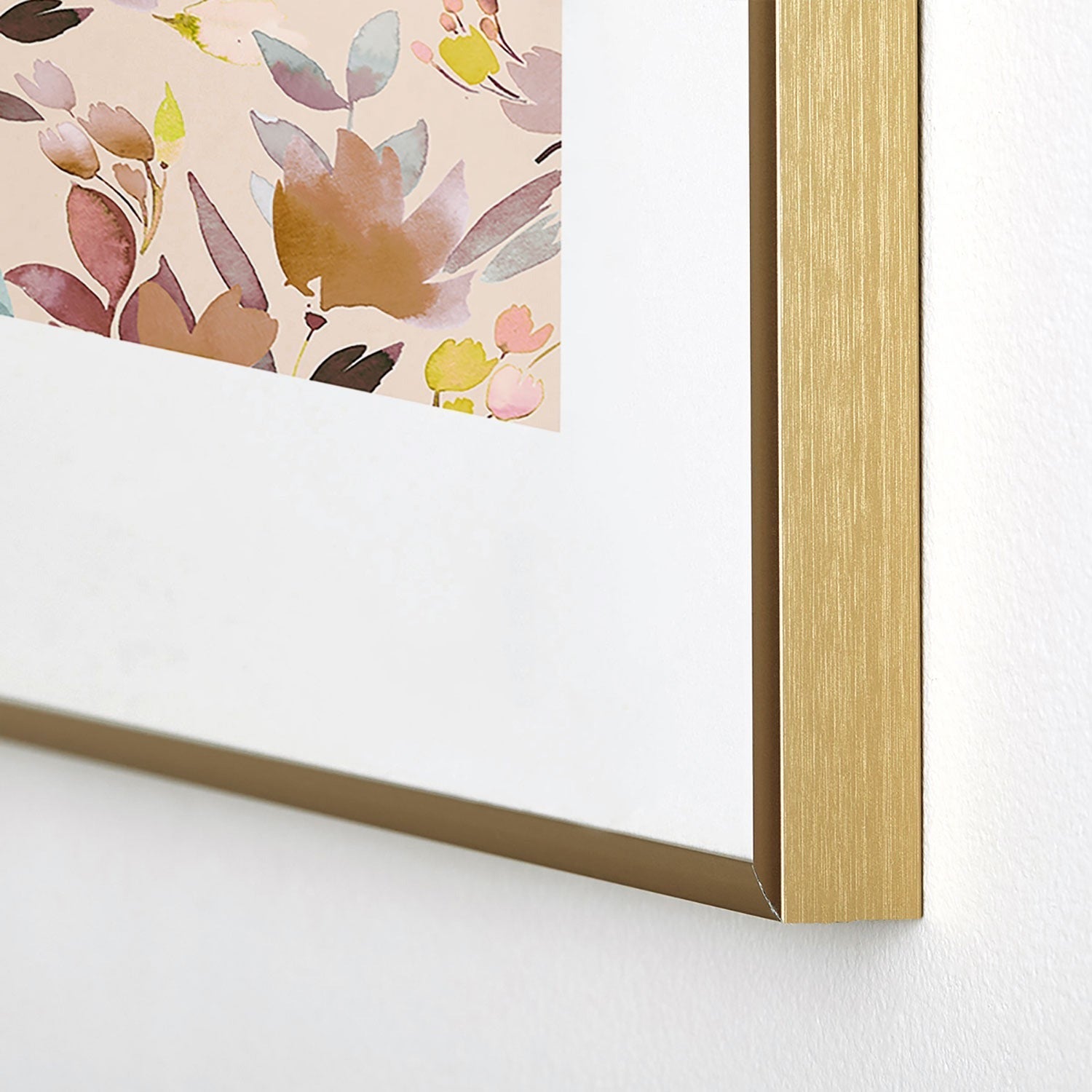 Ninola Design Botanic Retreat Floral Oleander Whimsical Soft Pink Metal Framed Art Print