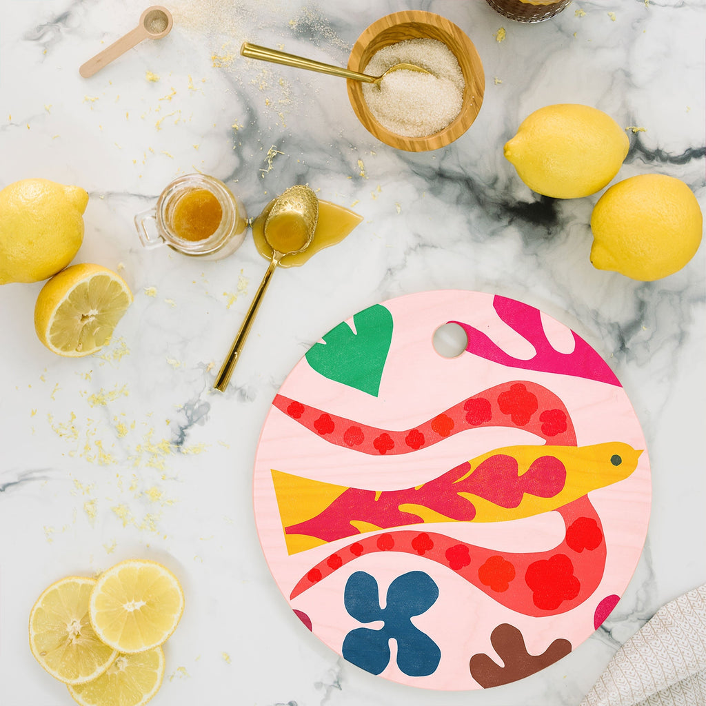 Garima Dhawan Cutouts 49 Cutting Board Round