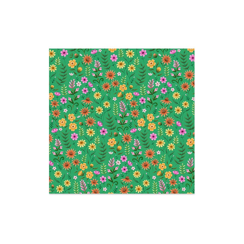 Pimlada Phuapradit Ditsy Spring Floral Green Art Print