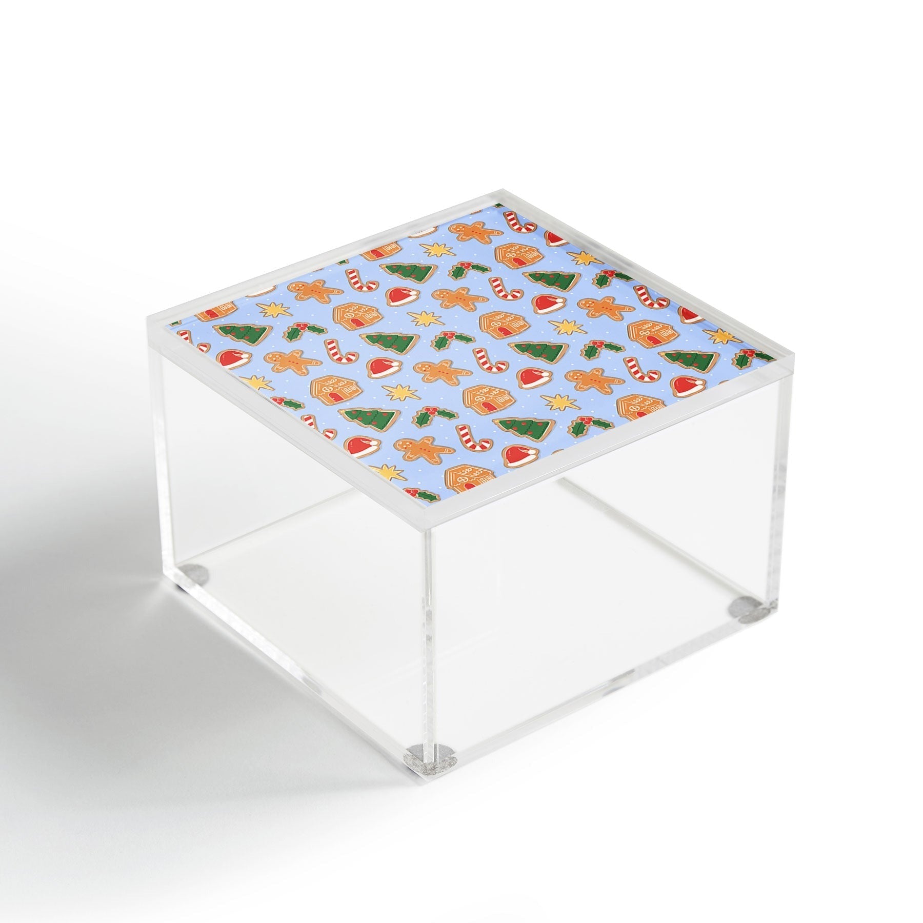Love_Ryming Christmas Cookies Acrylic Box