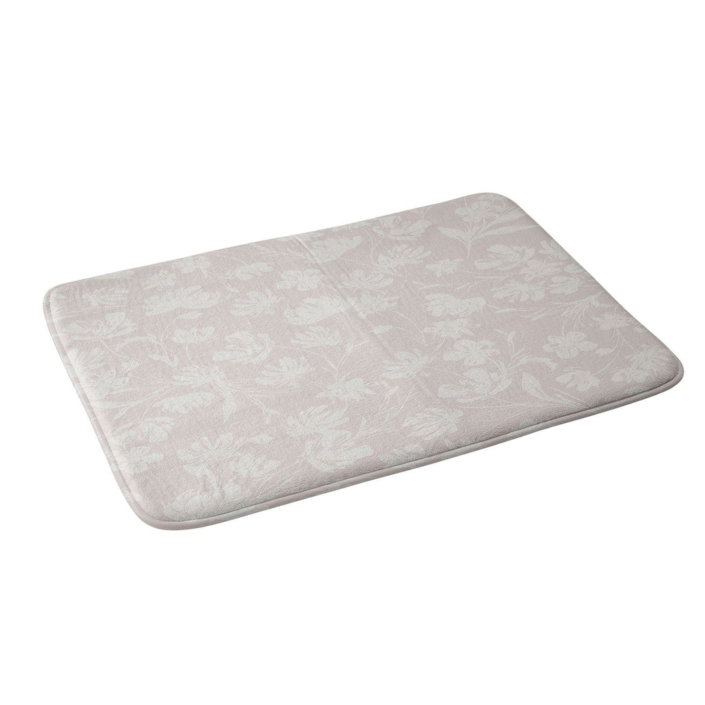 Gabriela Fuente Martine Neutral Memory Foam Bath Mat