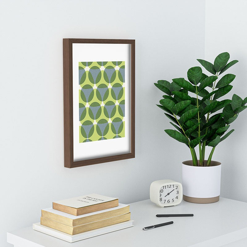 Marta Barragan Camarasa Stylish Retro Circle Recessed Framing Rectangle