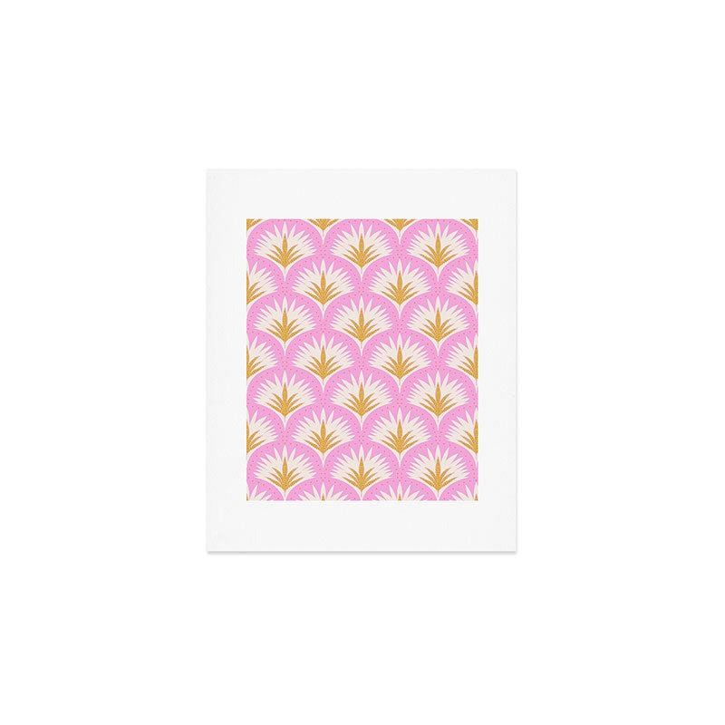 Jennifer Labre Pink Palmetto Art Print