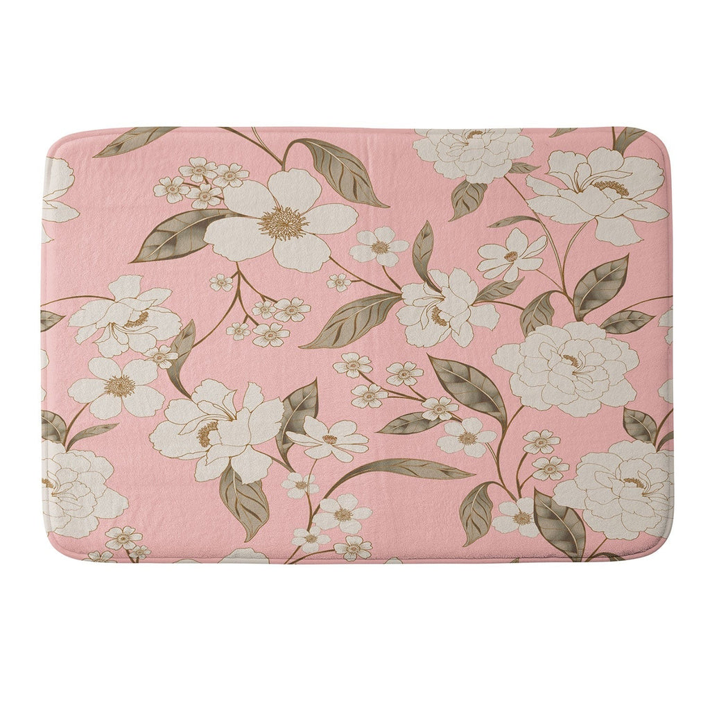 Gabriela Fuente Roberta in Pink Memory Foam Bath Mat