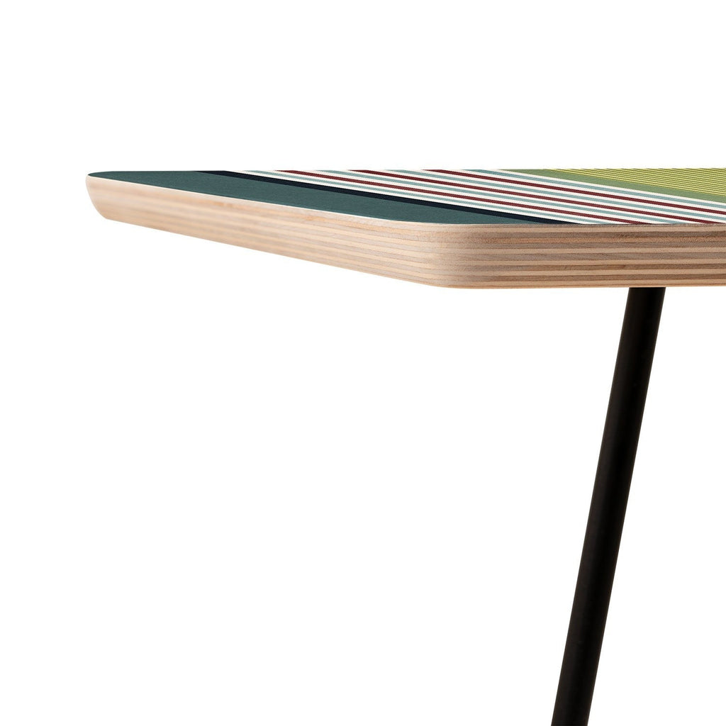 Marta Barragan Camarasa Colorful Stripe Delight Side Table