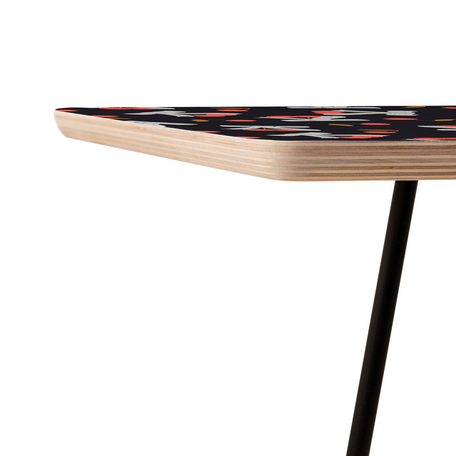 Jennifer Labre Cherries and Bows Side Table
