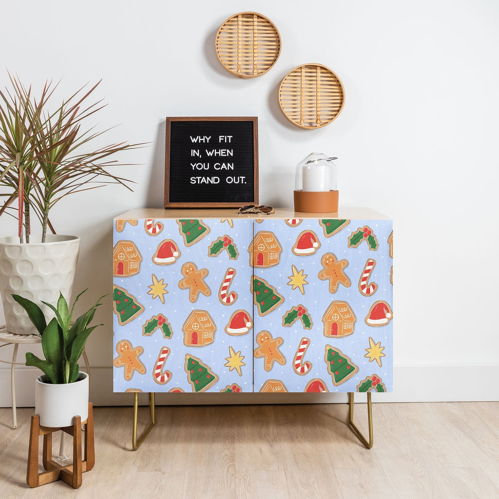 Love_Ryming Christmas Cookies Credenza