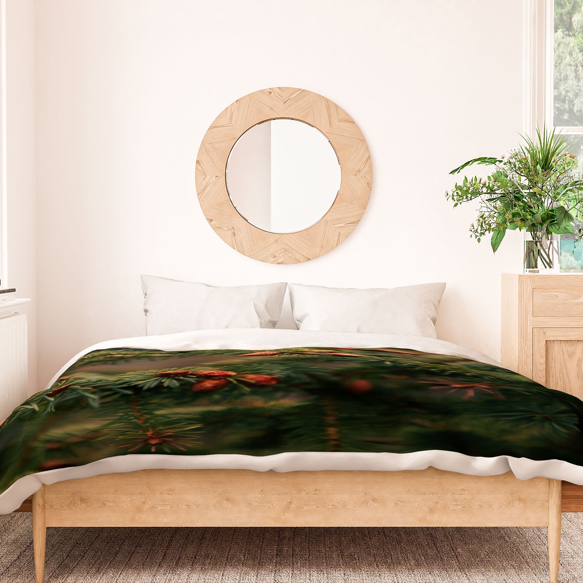 Hannah Kemp Spruce Tips Duvet Cover