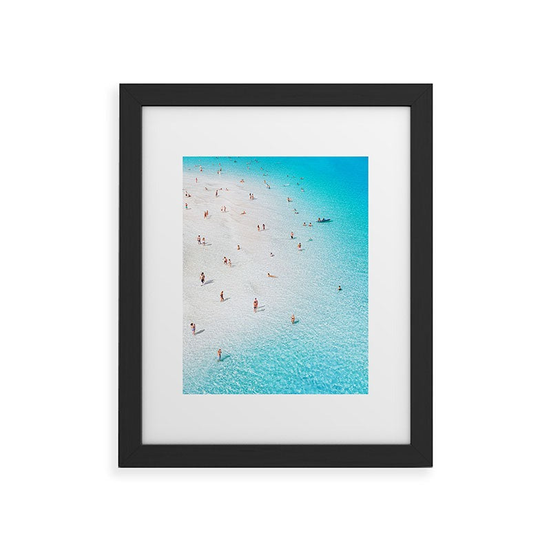 Gal Design Beach Daydream Framed Art Print