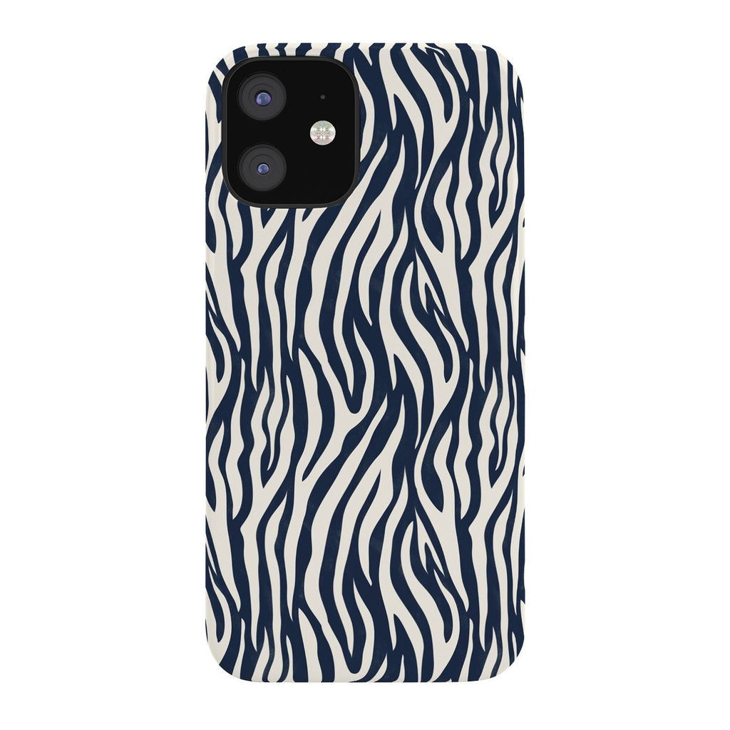 Avenie BR Navy Tiger Stripes Phone Case