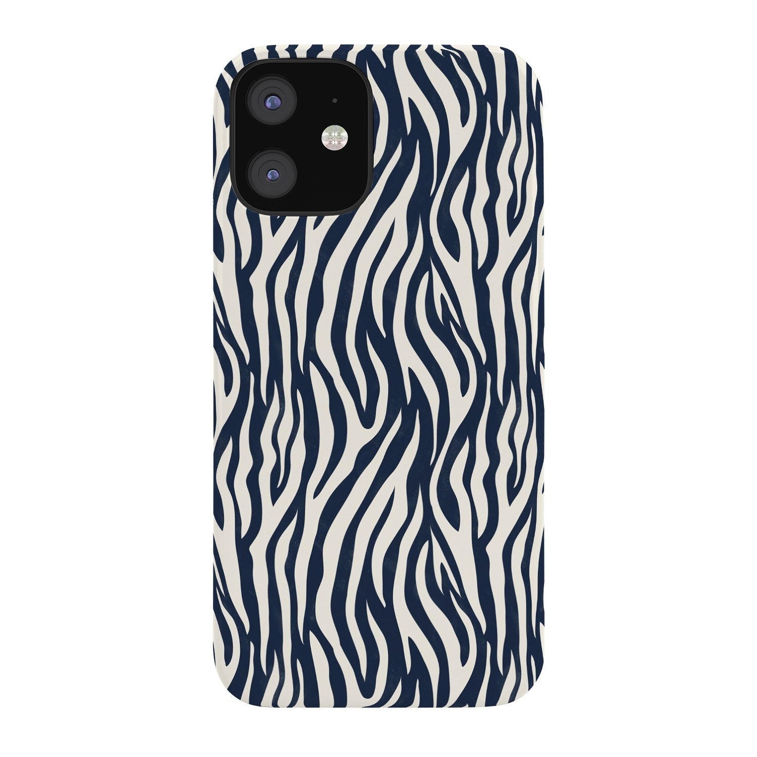 Avenie BR Navy Tiger Stripes Phone Case