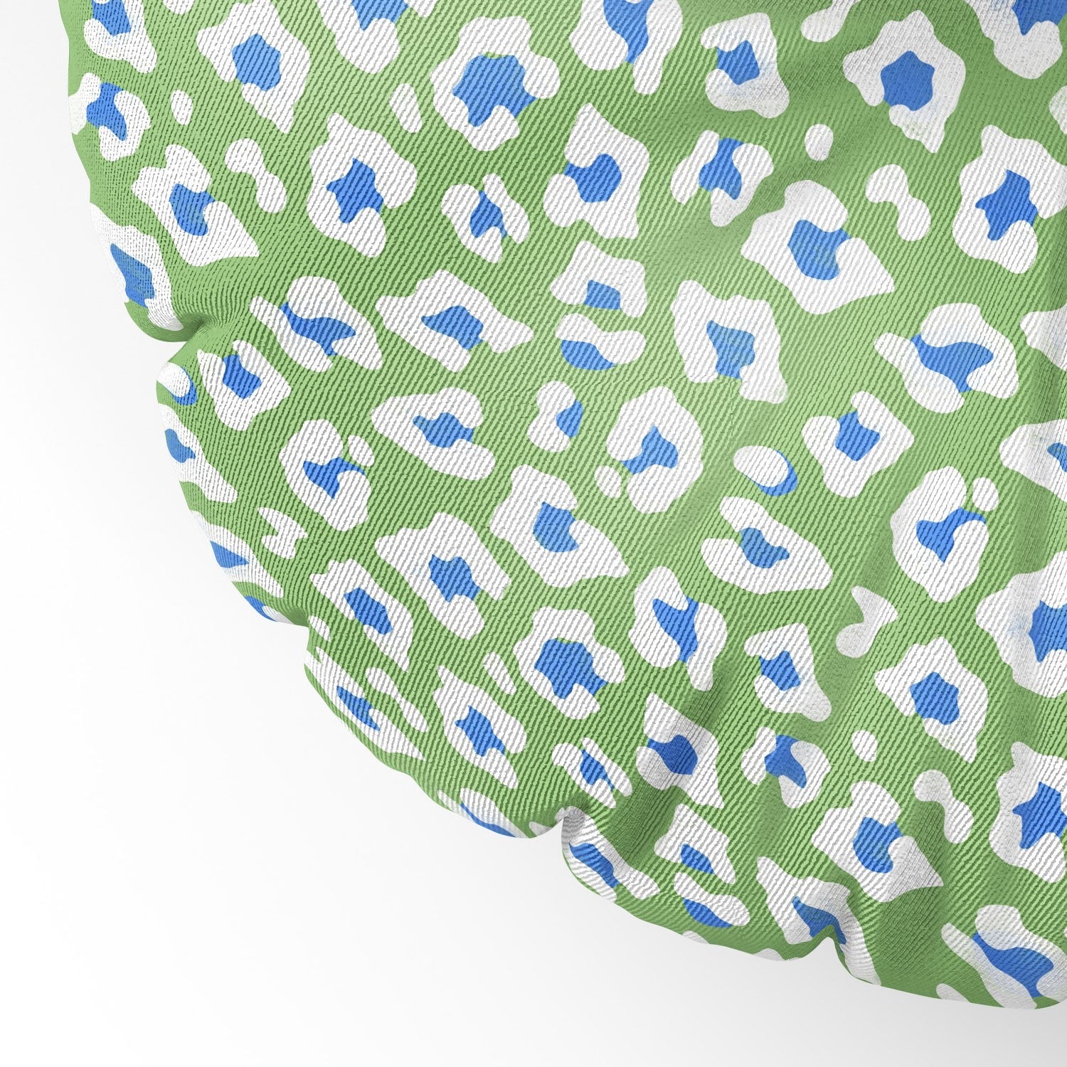Avenie BR Cheetah Print Floor Pillow Round