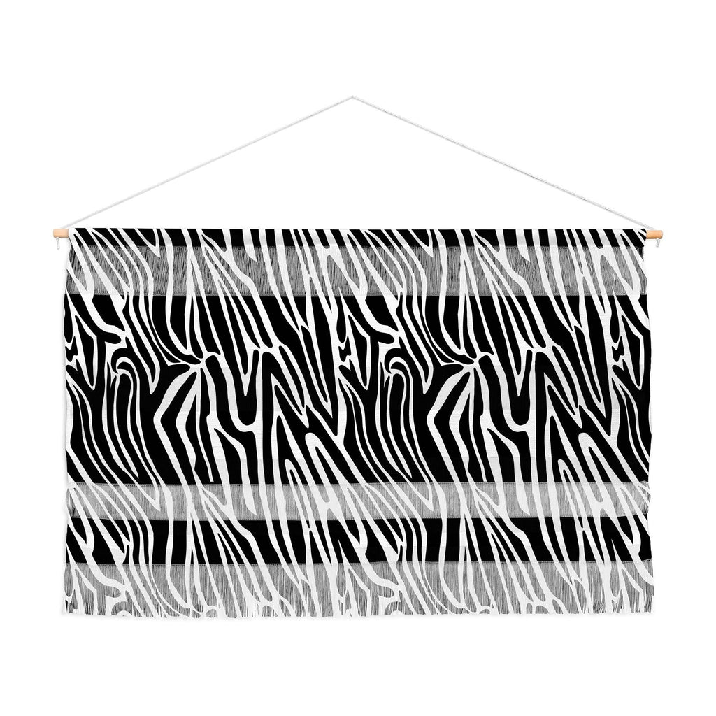 Jennifer Labre Wild Zebra Wall Hanging Landscape