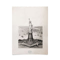 DENY Designs Vintage Lady Liberty Poster