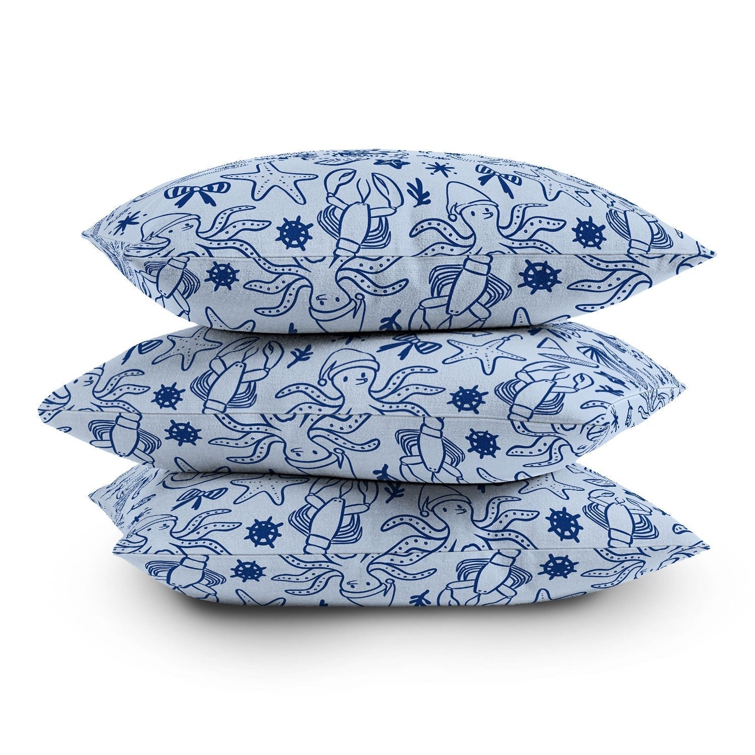 Design by Spark Marine Christmas Holiday Outdoor Throw Pillow