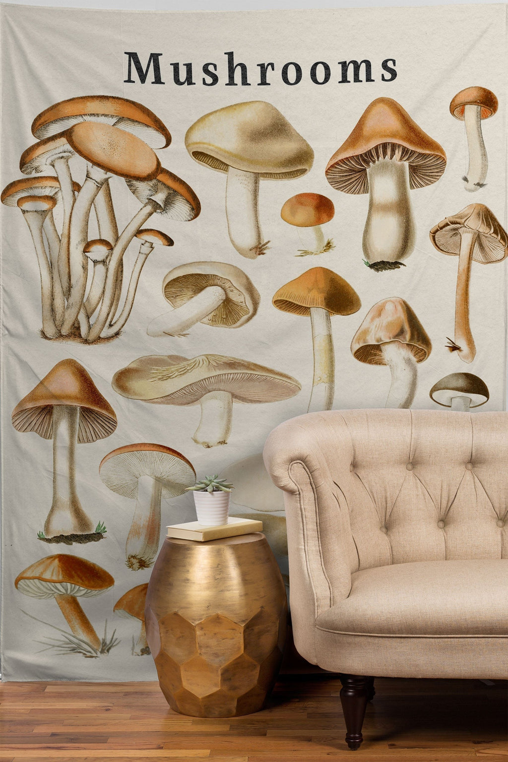 Gal Design Mushrooms Collection Tapestry