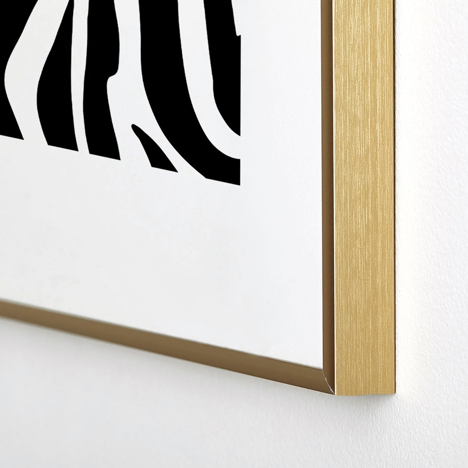 Jennifer Labre Wild Zebra Metal Framed Art Print