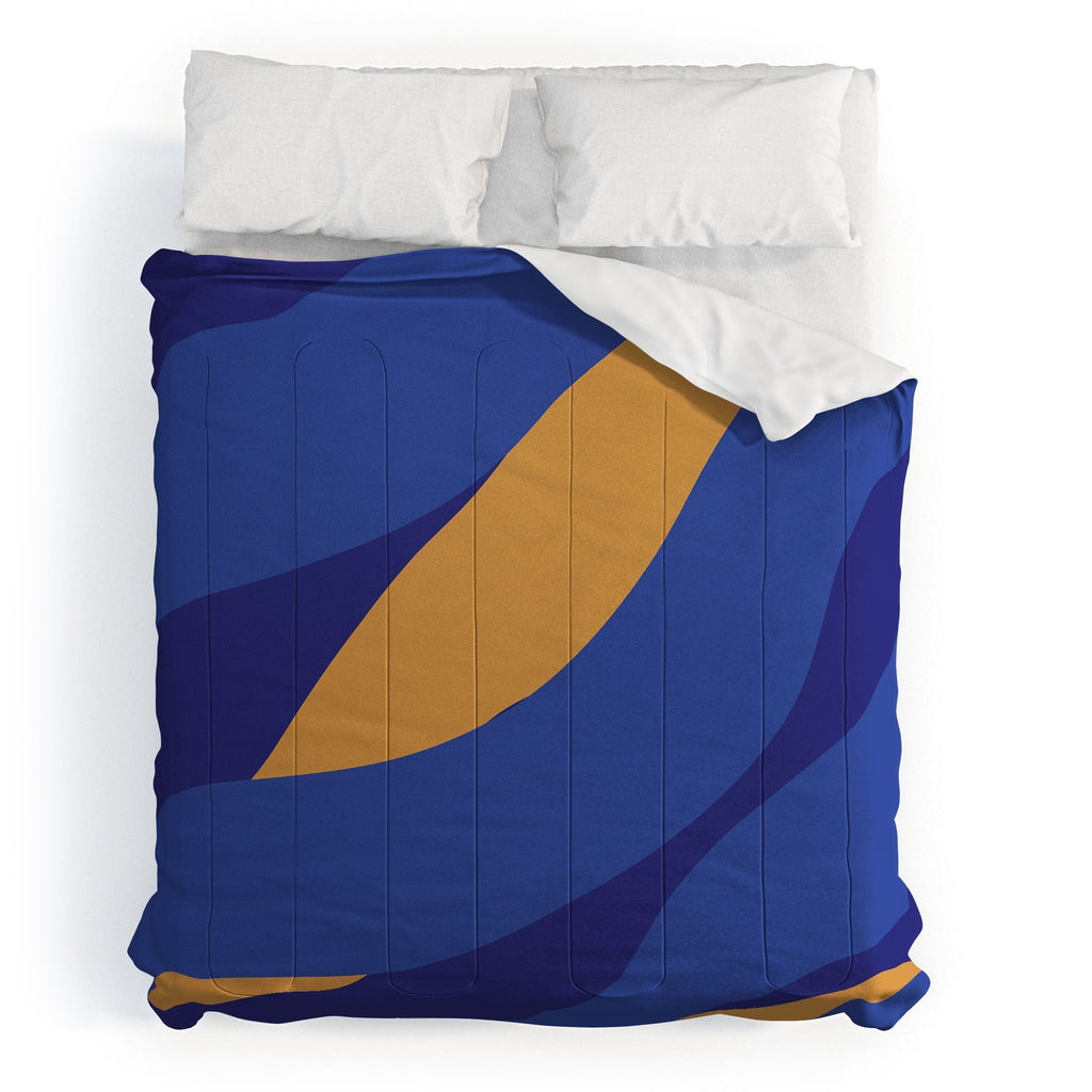 Camilla Foss Pebbles in Stream Comforter