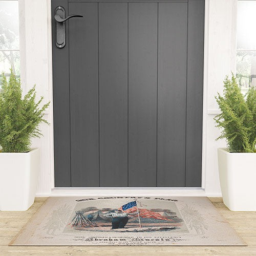 DENY Designs Our Country s Flag Welcome Mat