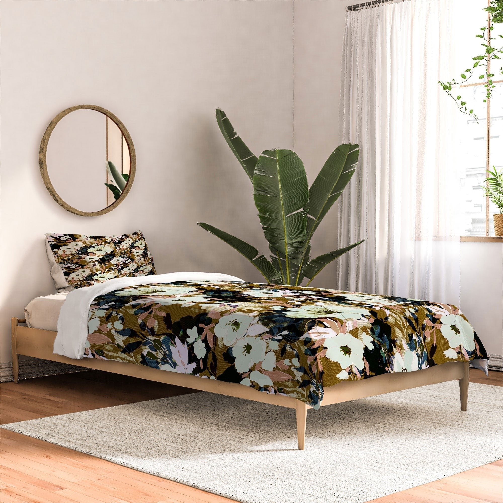 Marta Barragan Camarasa Romantic Floral Fusion Comforter