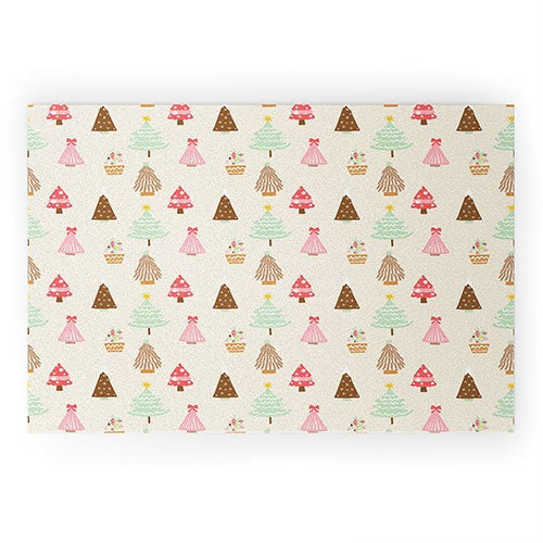Design by Spark Christmas Tree Delight Welcome Mat