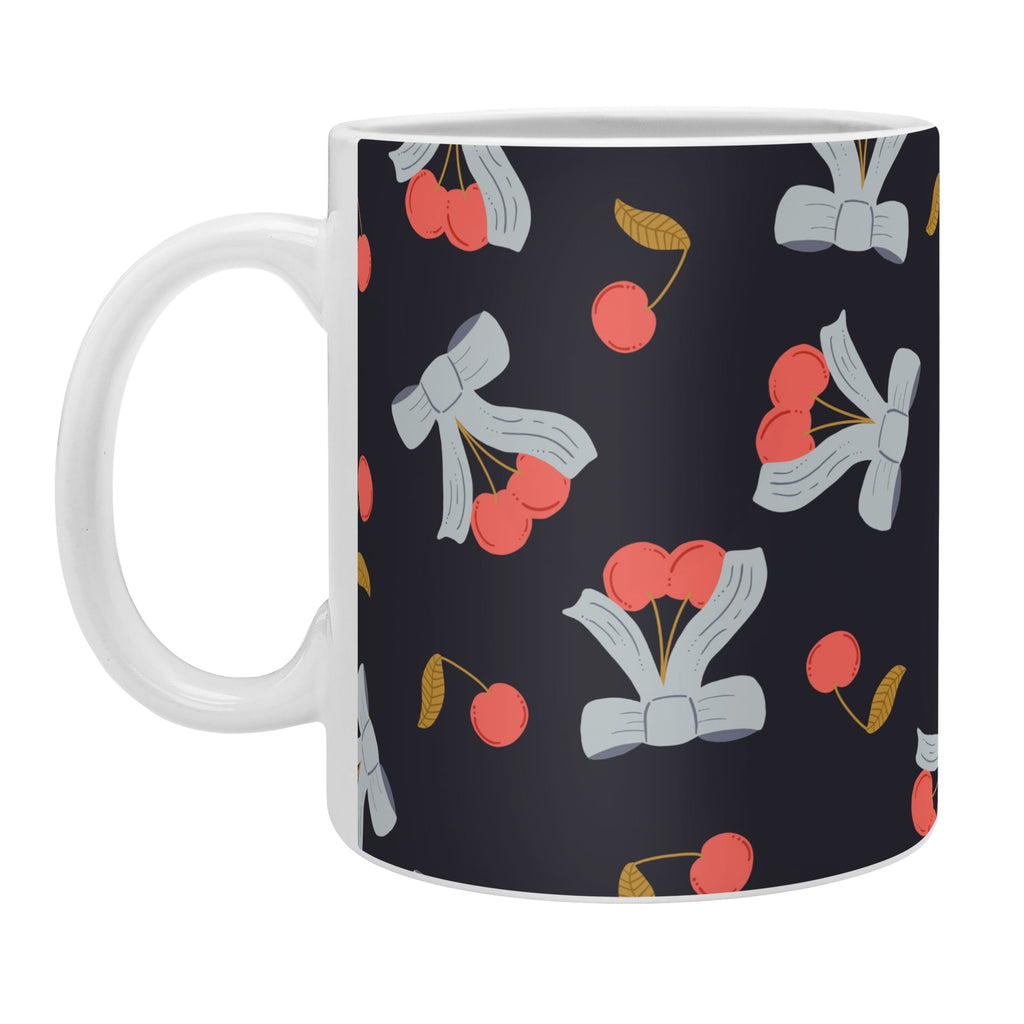 Jennifer Labre Cherries and Bows Coffee Mug