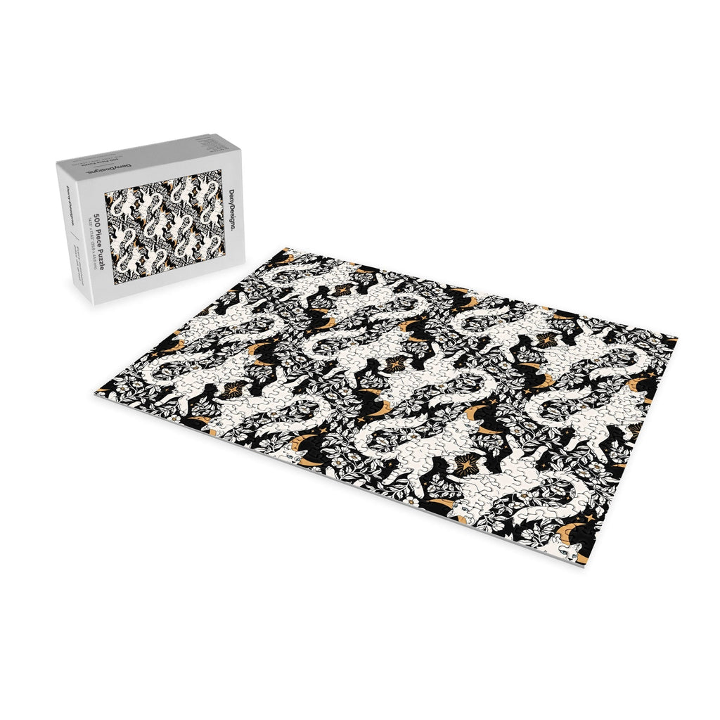 Avenie Celestial Cats Gold Puzzle