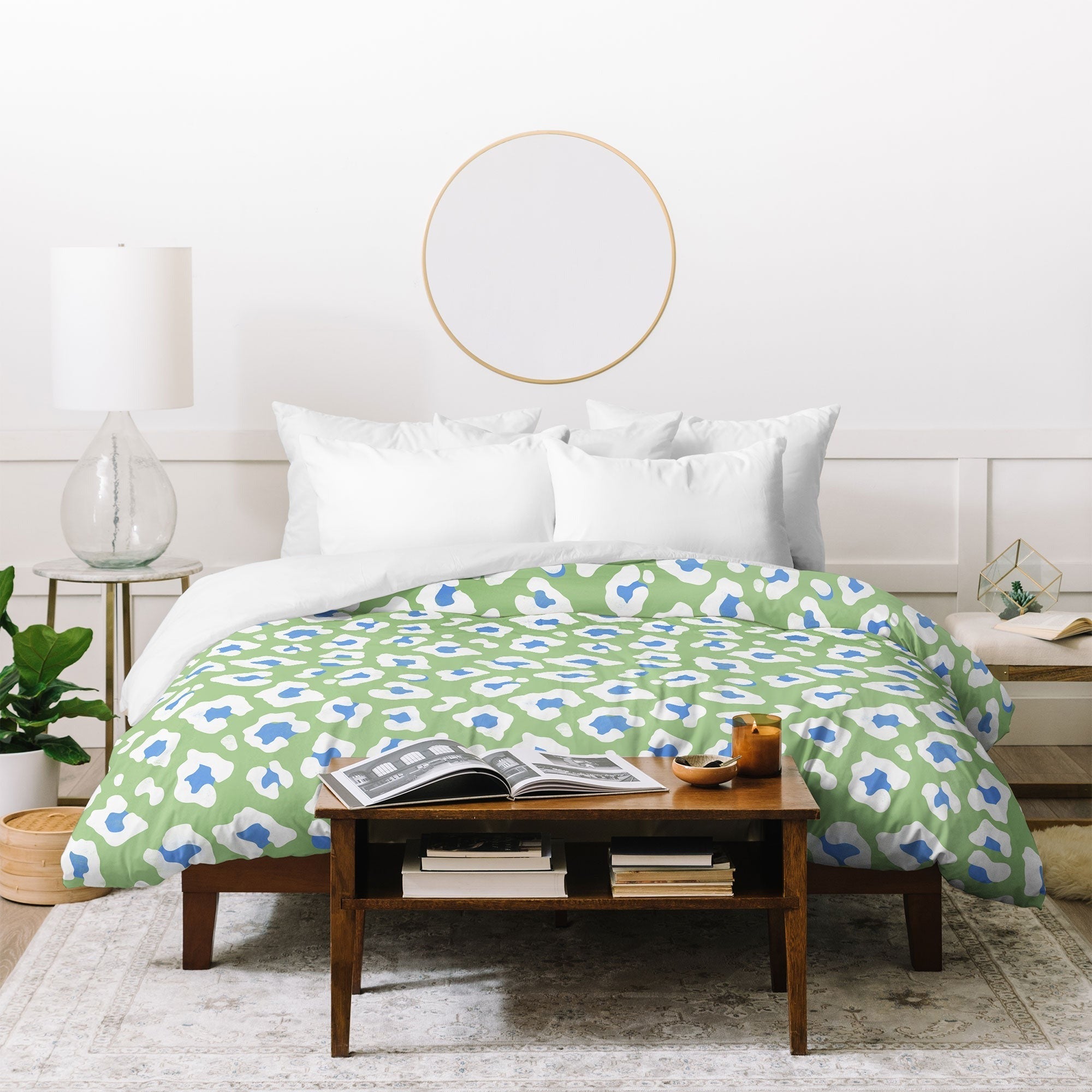 Avenie BR Cheetah Print Duvet Cover