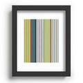 Marta Barragan Camarasa Colorful Stripe Delight Recessed Framing Rectangle