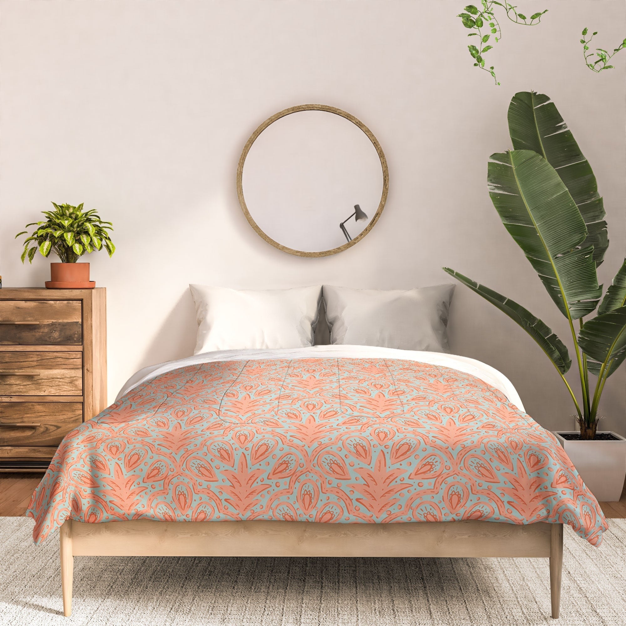 CoastL Studio Palm Scallop Comforter