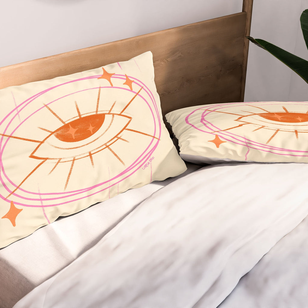 Little Om Celestial Eye cream Pillow Shams