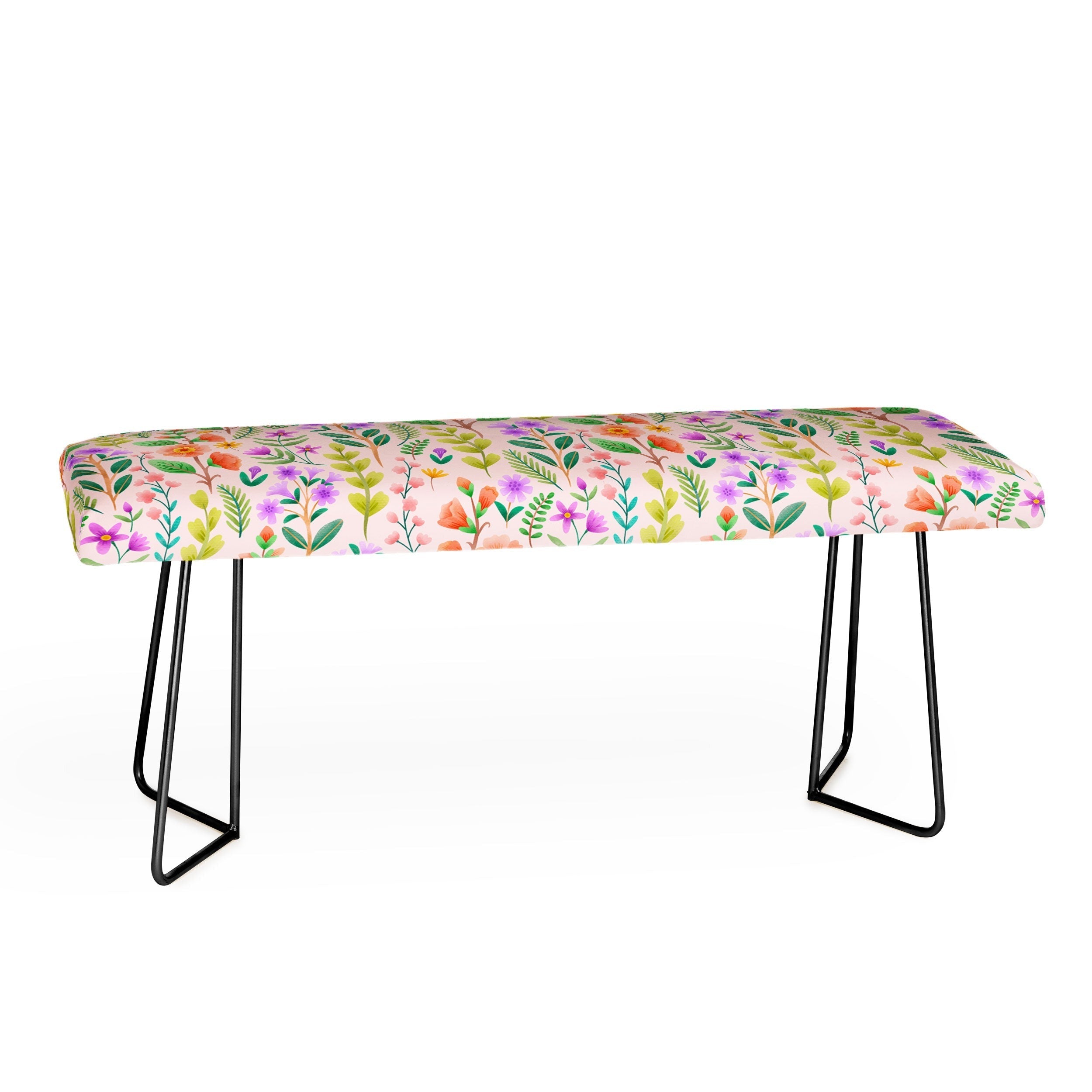 Pimlada Phuapradit Ditsy Spring Floral Bench