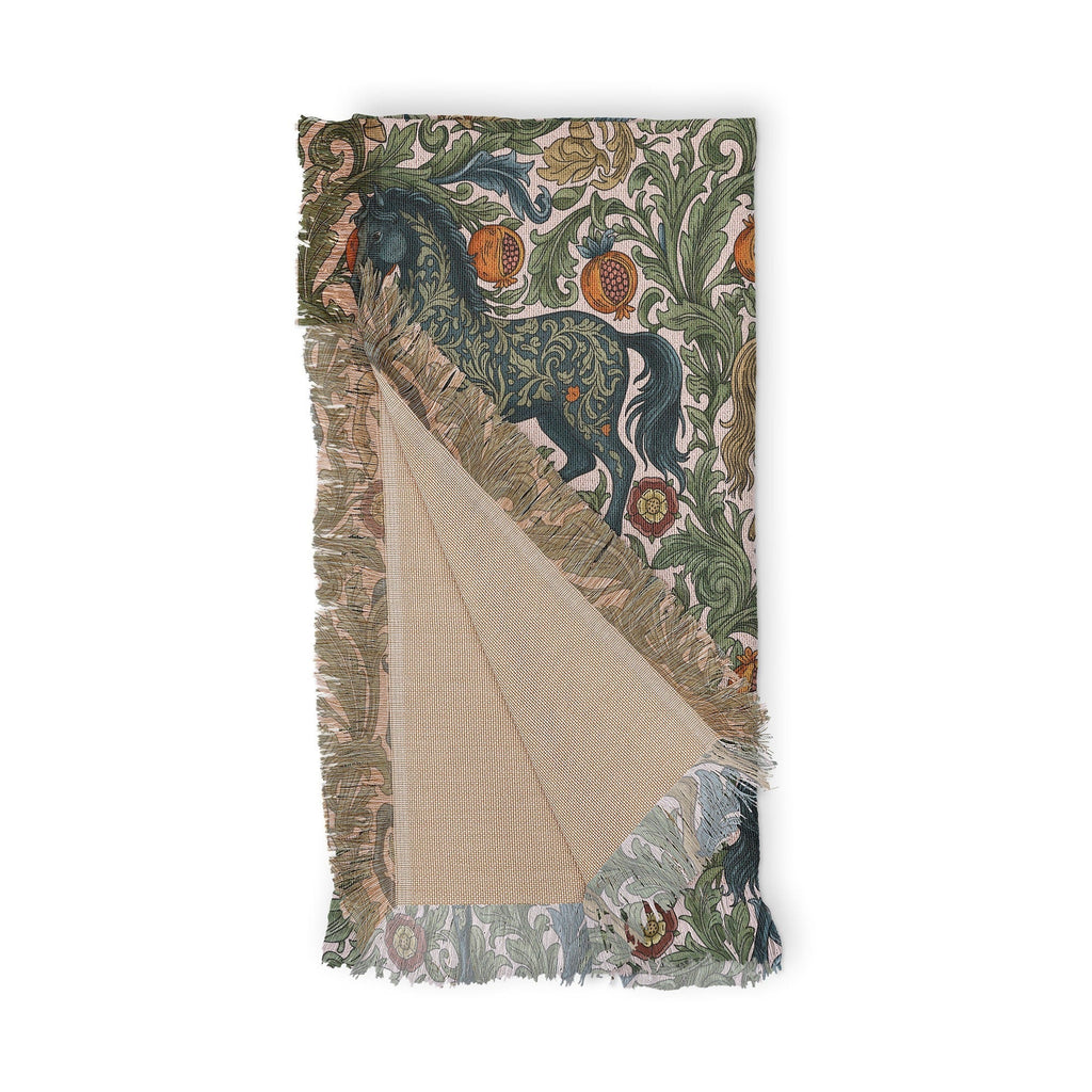 Marta Barragan Camarasa Renaissance Horse Garden Throw Blanket