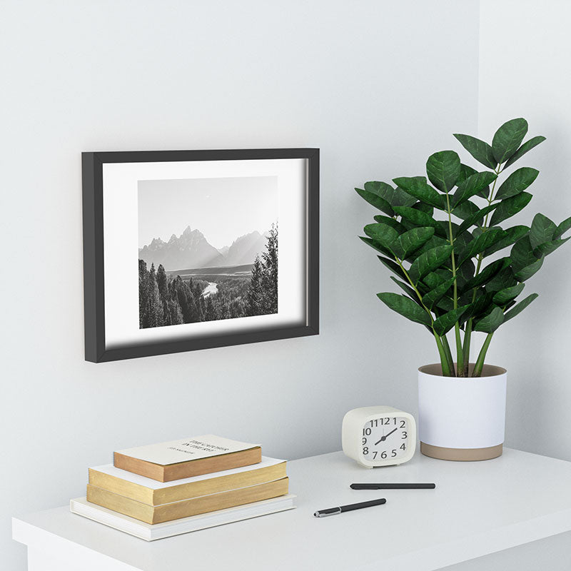 In This Instance Photography Grand Tetons Snake River Sunset Recessed Framing Rectangle