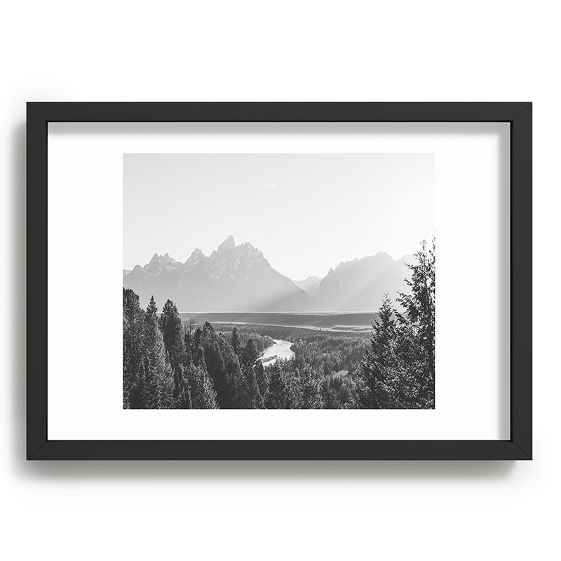 In This Instance Photography Grand Tetons Snake River Sunset Recessed Framing Rectangle