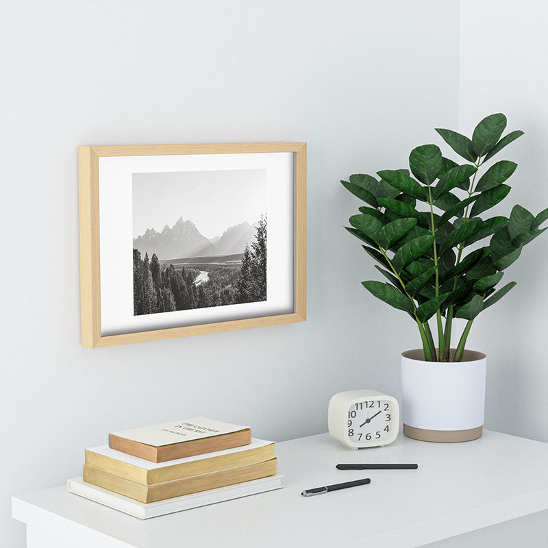 In This Instance Photography Grand Tetons Snake River Sunset Recessed Framing Rectangle