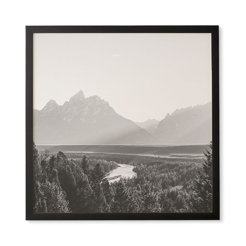 In This Instance Photography Grand Tetons Snake River Sunset Framed Wall Art