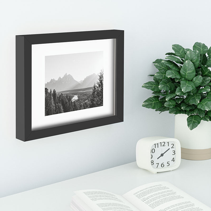 In This Instance Photography Grand Tetons Snake River Sunset Recessed Framing Rectangle