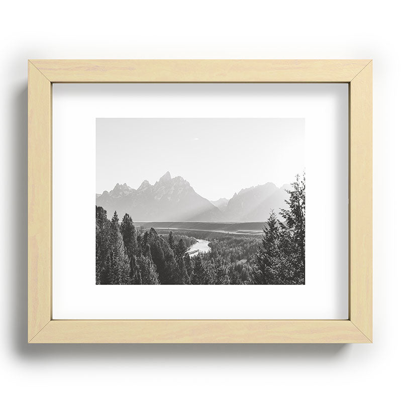 In This Instance Photography Grand Tetons Snake River Sunset Recessed Framing Rectangle