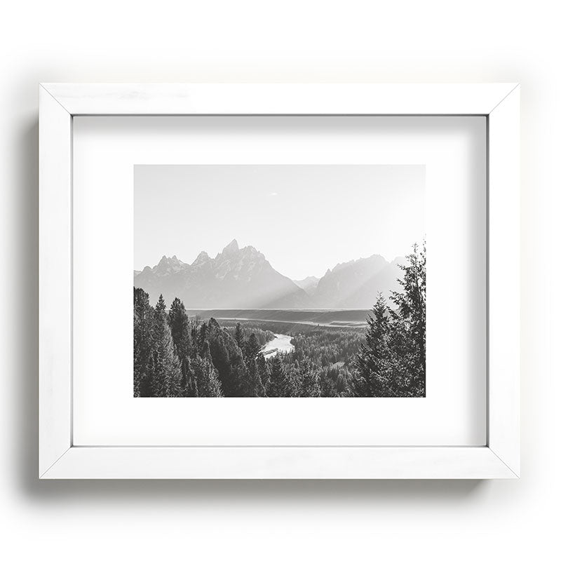 In This Instance Photography Grand Tetons Snake River Sunset Recessed Framing Rectangle
