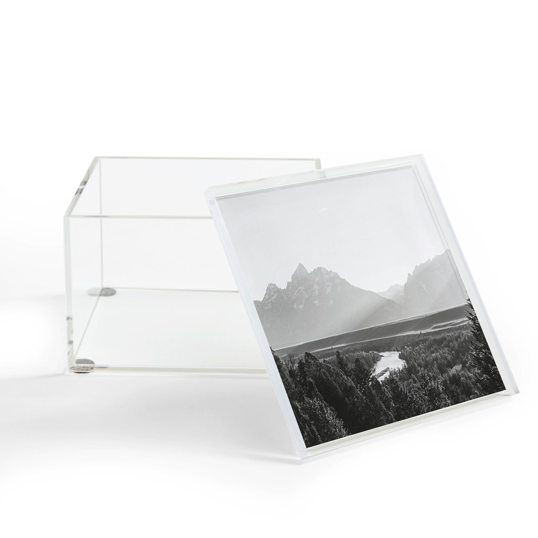 In This Instance Photography Grand Tetons Snake River Sunset Acrylic Box
