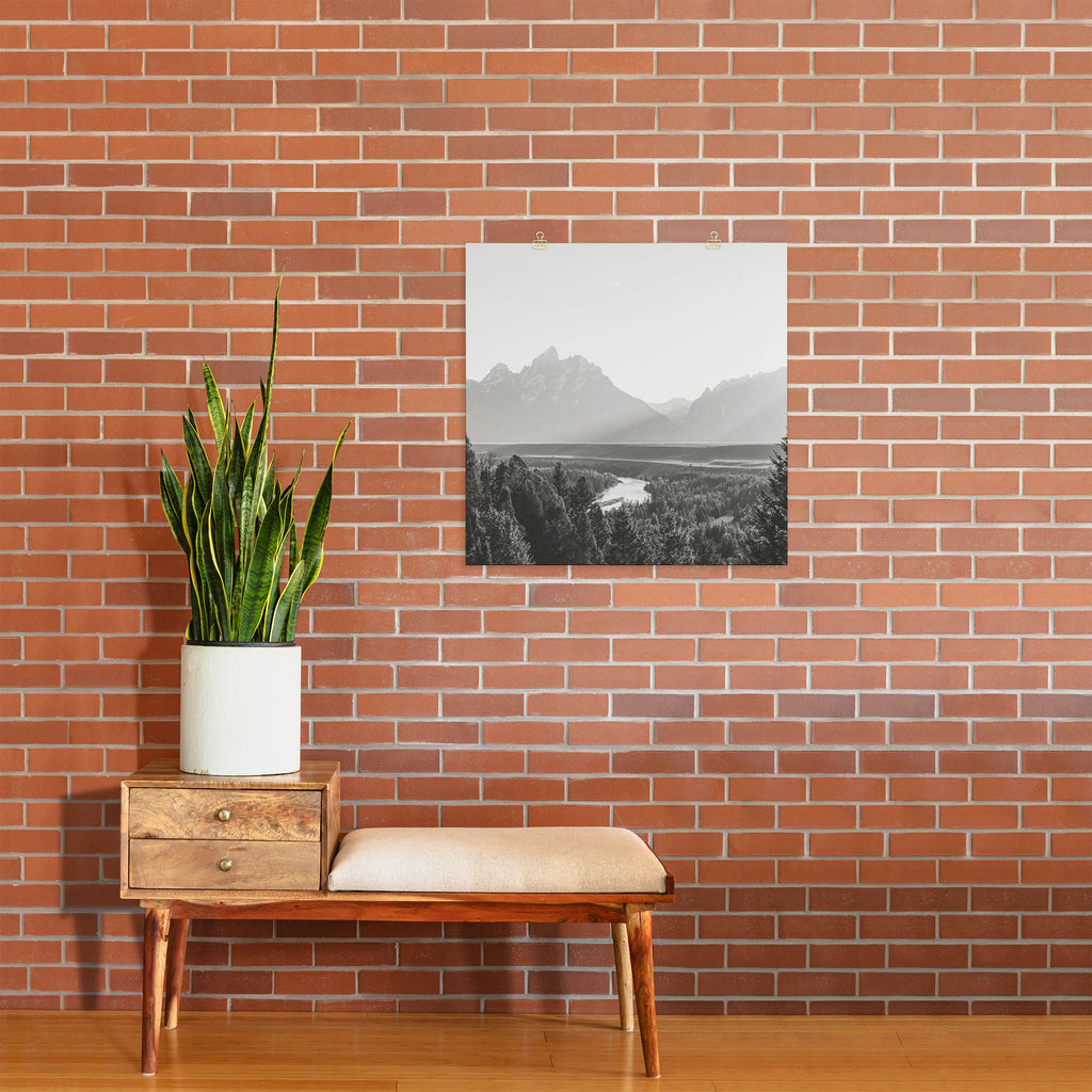 In This Instance Photography Grand Tetons Snake River Sunset Art Print