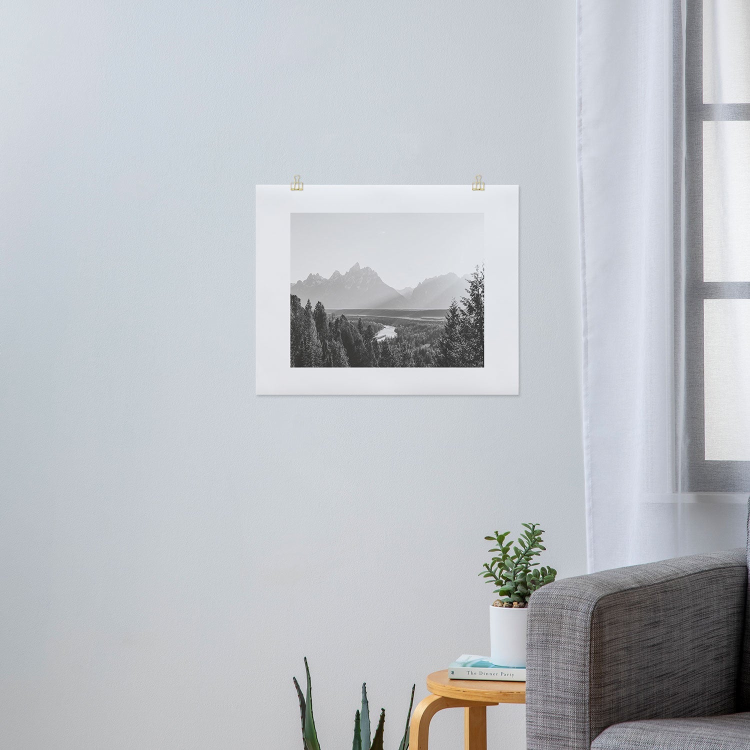 In This Instance Photography Grand Tetons Snake River Sunset Art Print