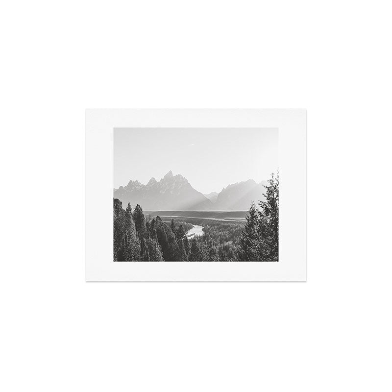 In This Instance Photography Grand Tetons Snake River Sunset Art Print