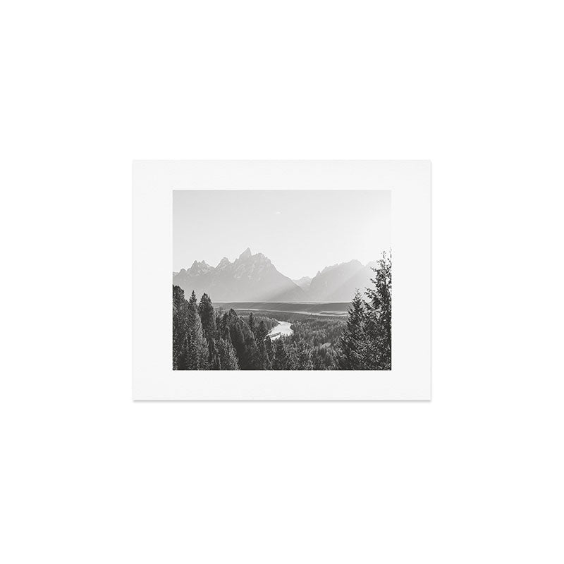 In This Instance Photography Grand Tetons Snake River Sunset Art Print