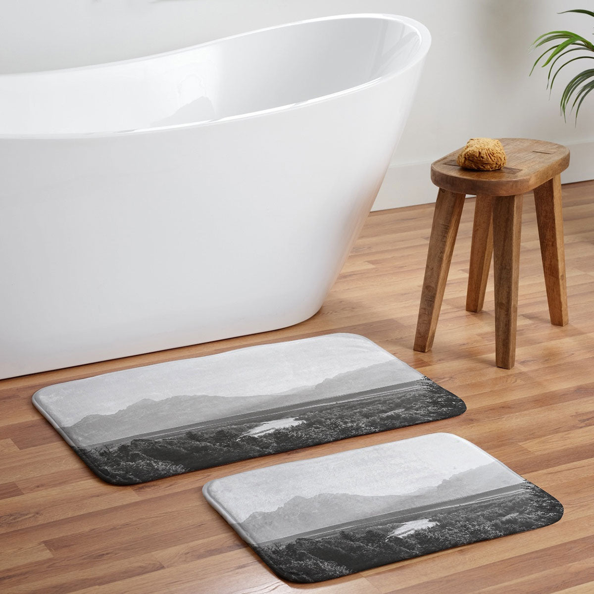 In This Instance Photography Grand Tetons Snake River Sunset Memory Foam Bath Mat